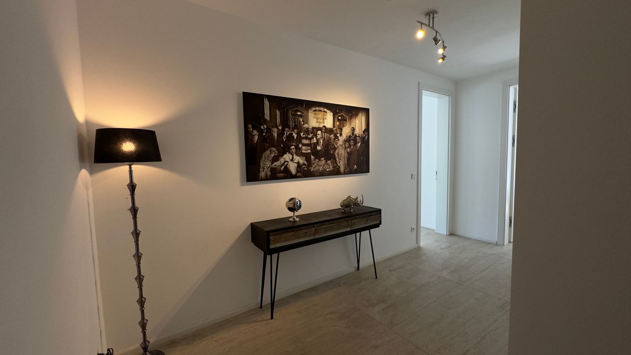 Oasis of well-being Luxury apartment with terrace/garden and designer furniture