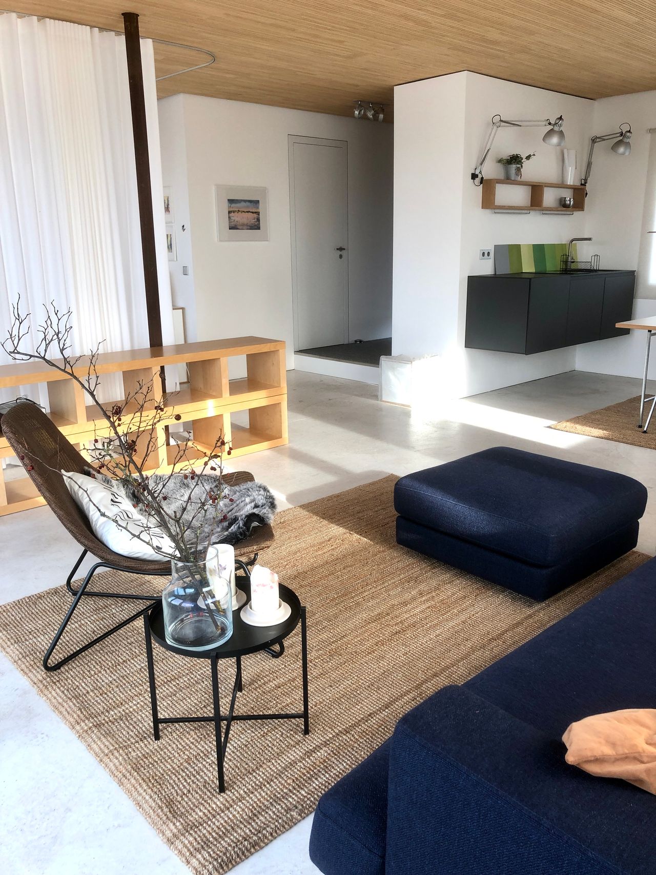 Furnished Penthouse-Loft with kitchen and Taunus view in central location - Bad Vilbel next to Frankfurt