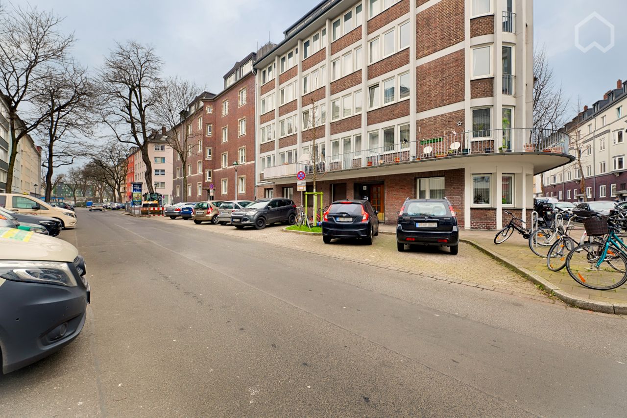 56 sqm ground floor apartment in Düsseltal