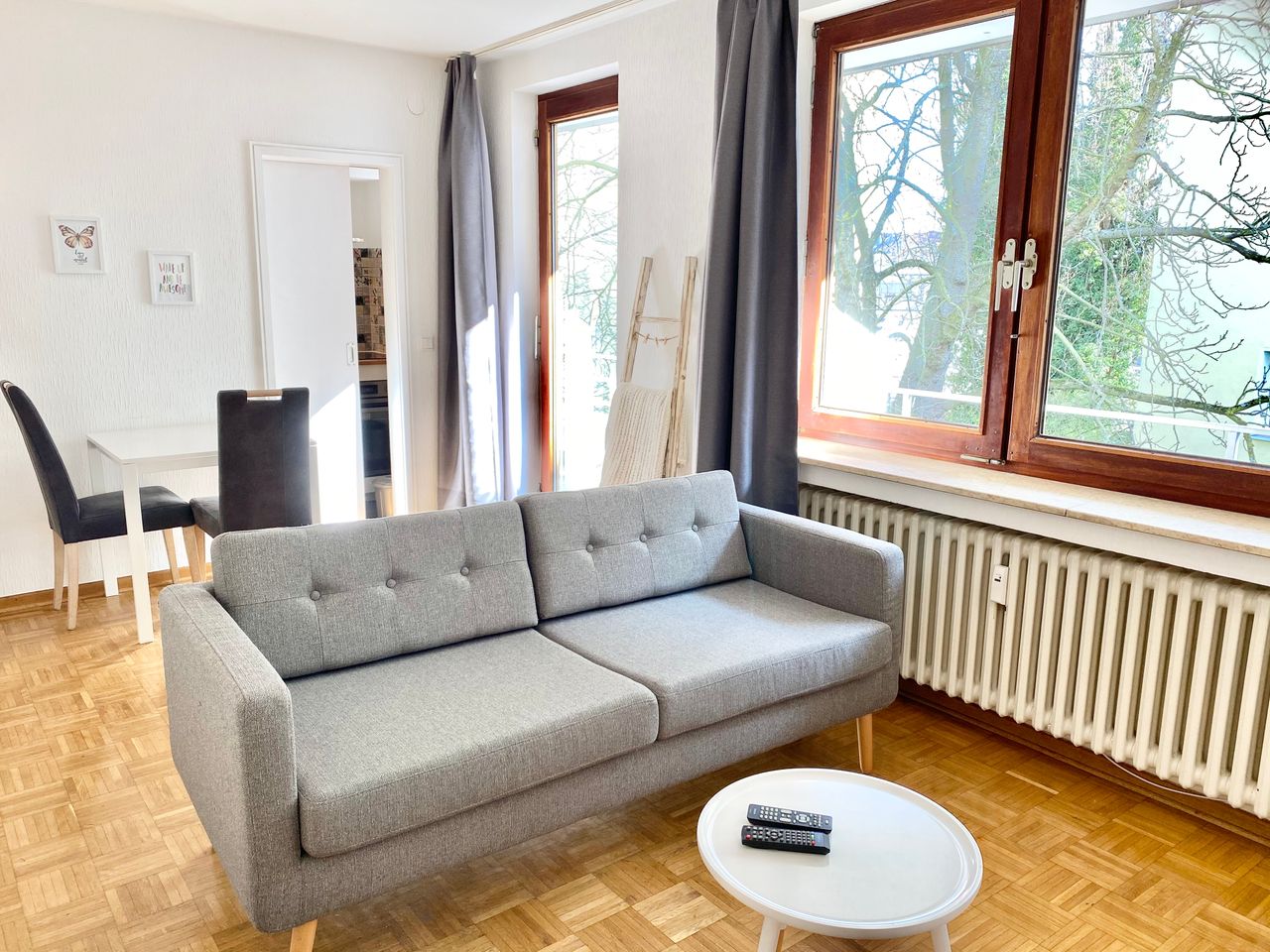 Wonderful studio with balcony and separated kitchen in Düsseldorf