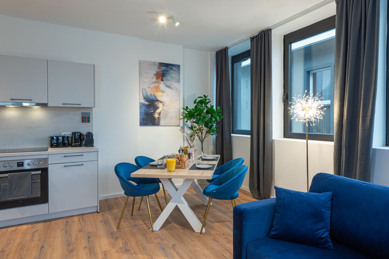 Central and new apartment in the city of Essen