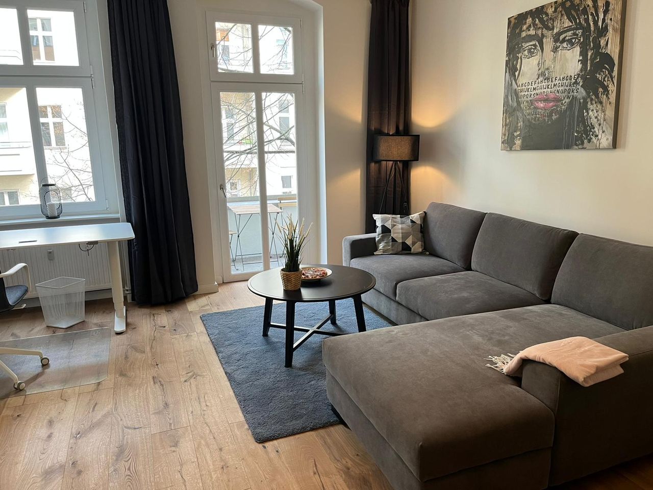 Newly renovated, fully furnished apartment in Friedrichshain - perfect for Homeoffice