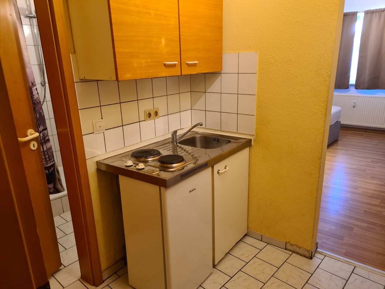 1 Zimmer Wohnung in Osnabrück mit Tv, Küche & Wlan