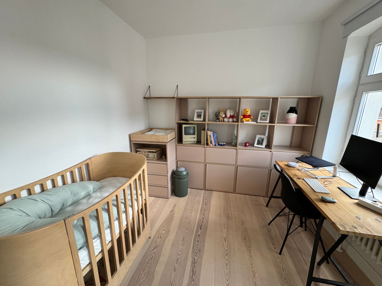 3 room fully furnished bright and open flat Friedrichshain