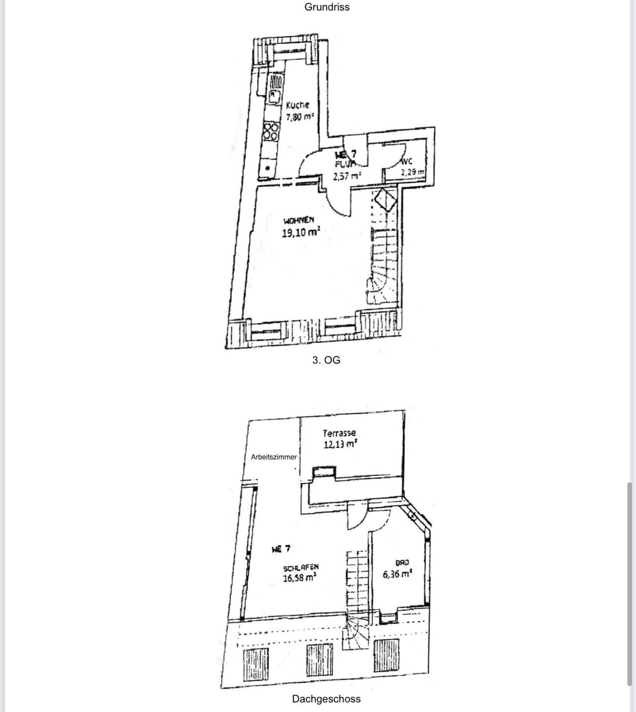 Heart of Munich, quite Maisonette, Private Balcony