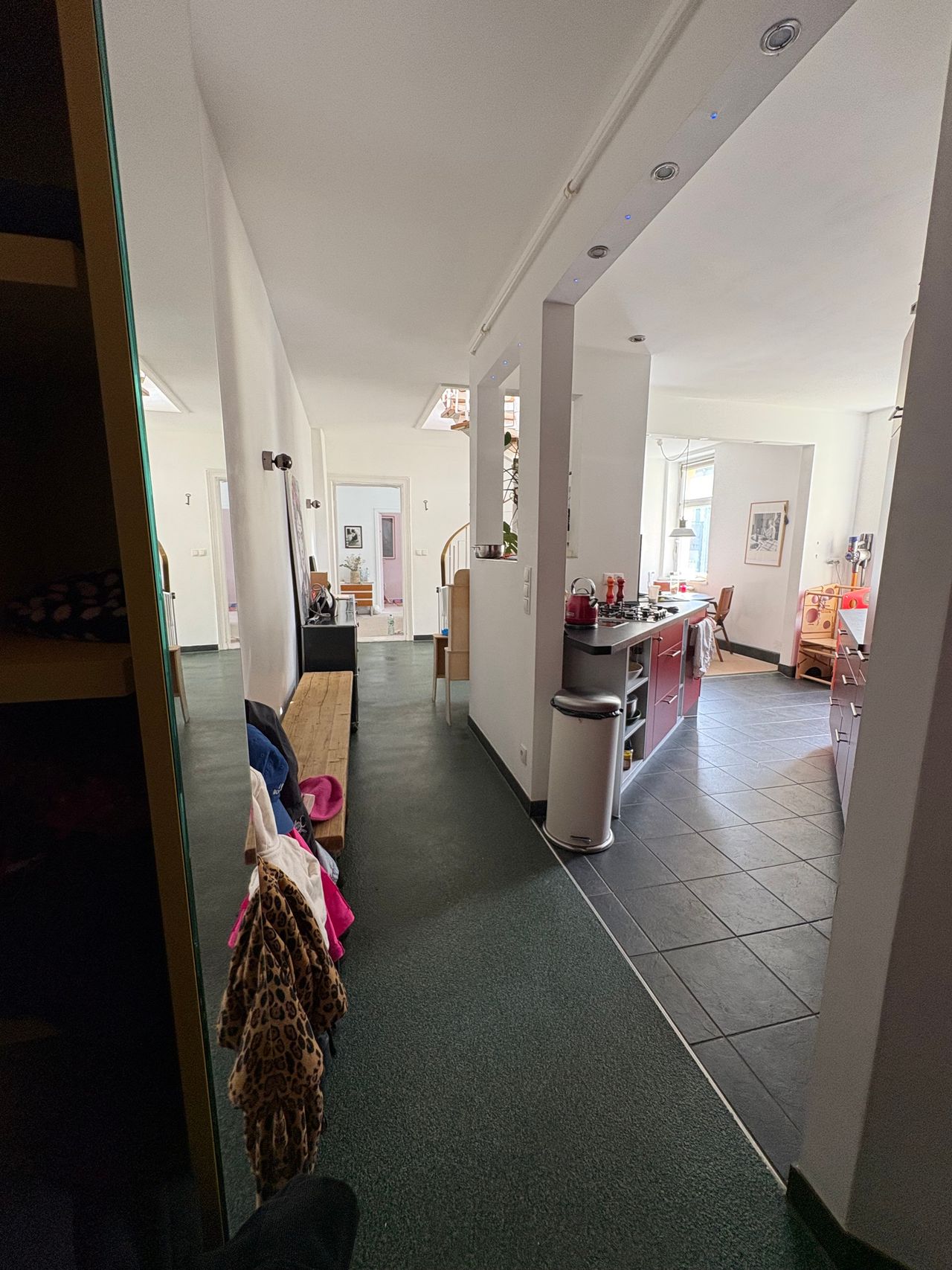 Charming 3.5-Room Maisonette Apartment in the Rear Building in Berlin-Friedrichshain