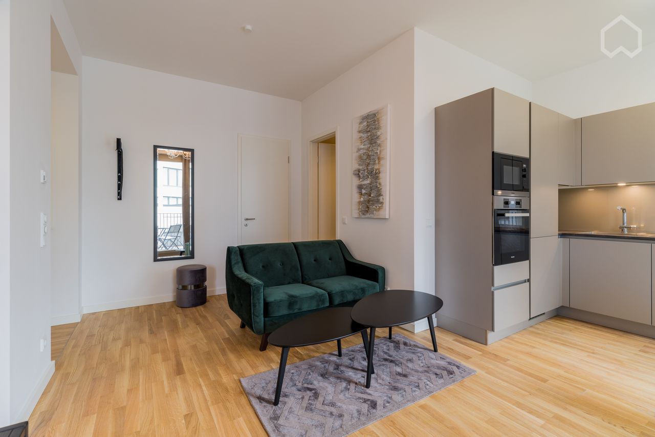 Beautiful brand new Luxus apartment with loggia in the residence Charlottenburg (Berlin City West) close to Kudamm and Potsdamer Platz/Mitte