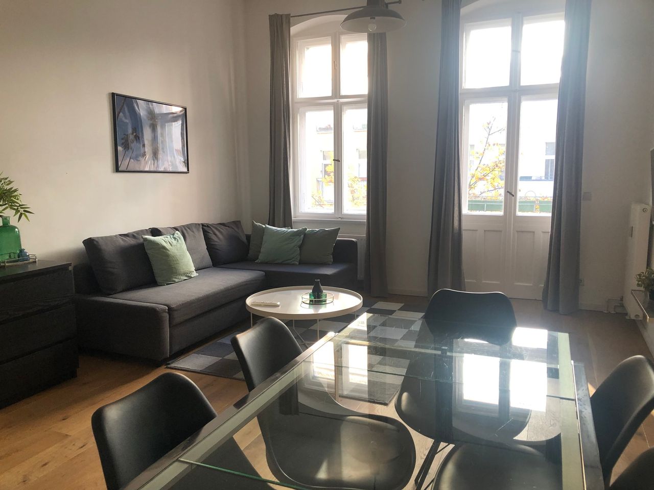 2BR fully furnished apartment (till end of January)