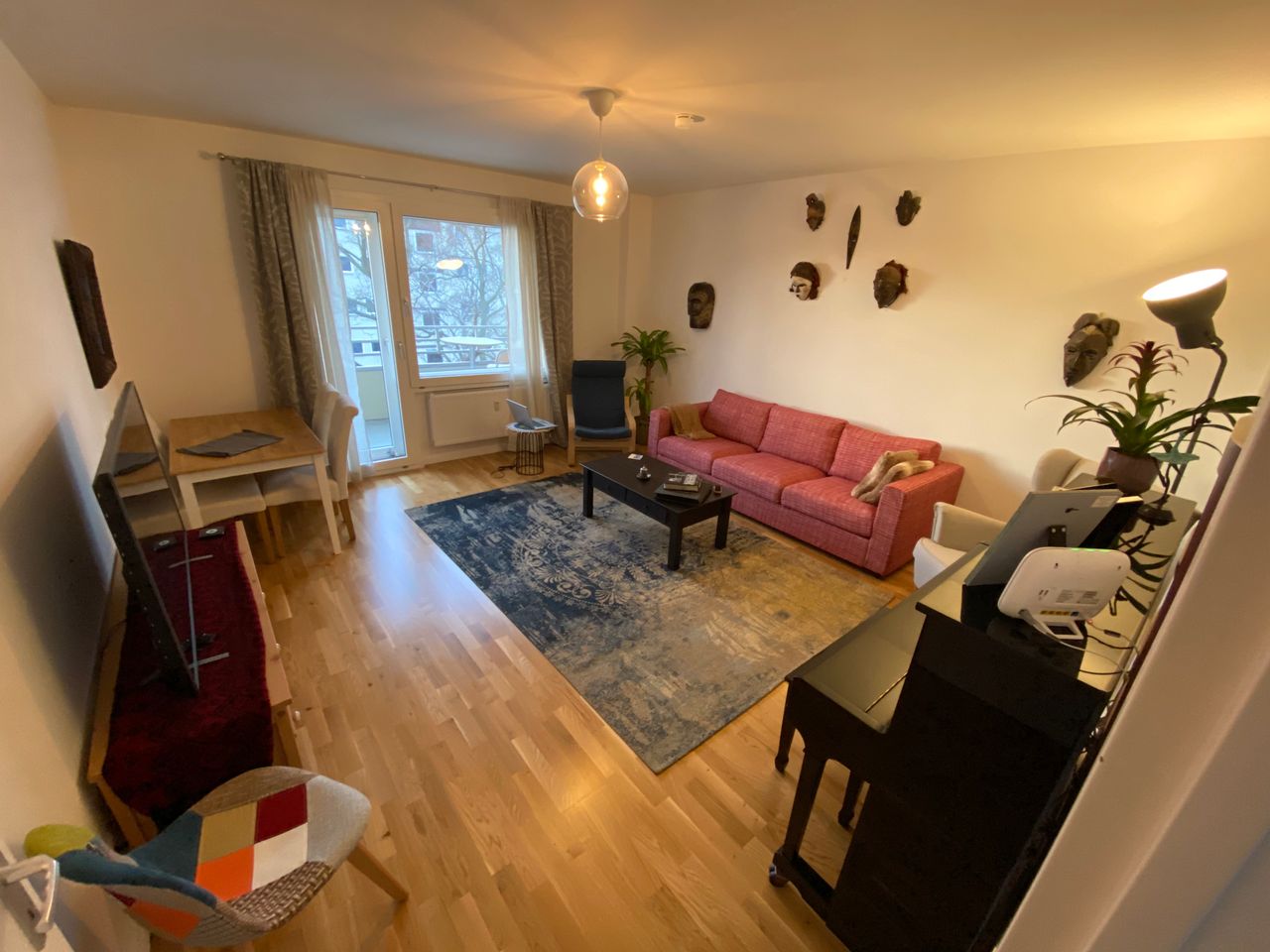 Attractive, Fully Furnished 3-Room Apartment with Balcony and Fitted Kitchen – 12-Month Sublet Starting September 30, 2025