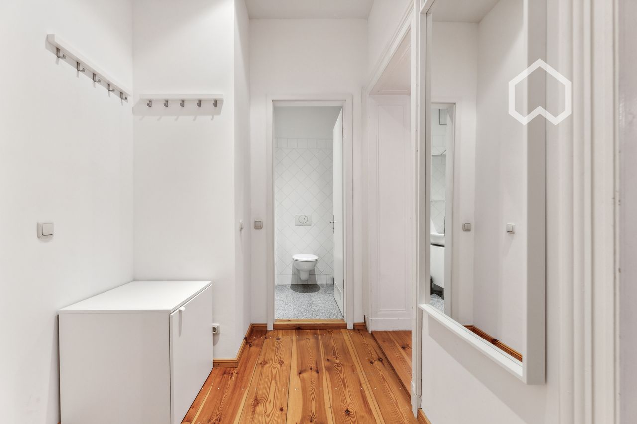 Stunning and Spacious Furnished 80 sqm Apartment with Balcony in Berlin Prenzlauer Berg