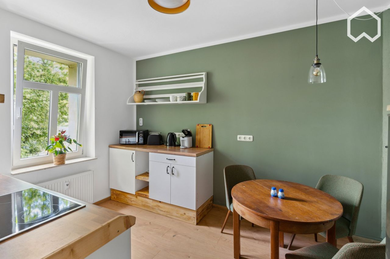 Comfortable and wonderfully furnished apartment in Leipzig