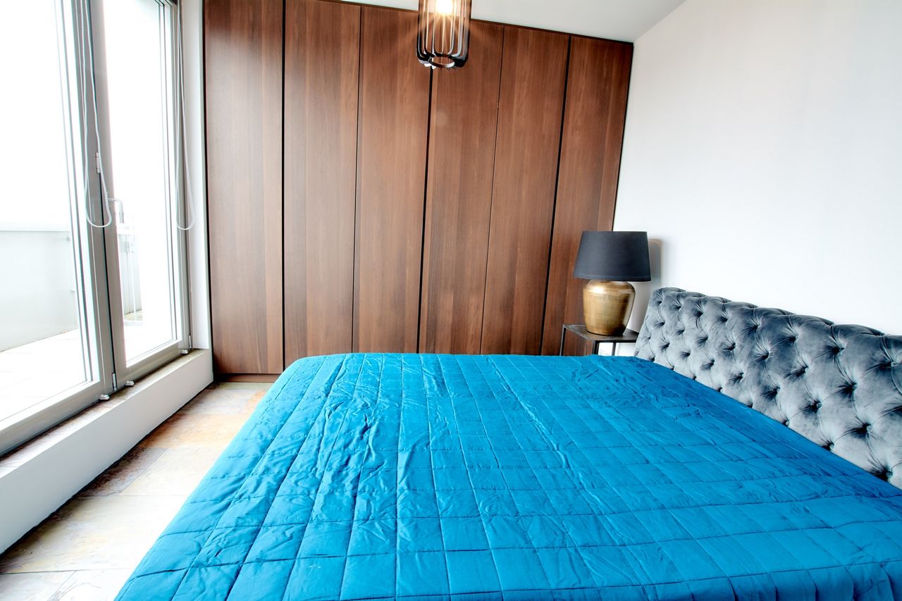Great luxury studio in Berlin-Mitte on the Mall of Berlin with a panoramic view right in the government district