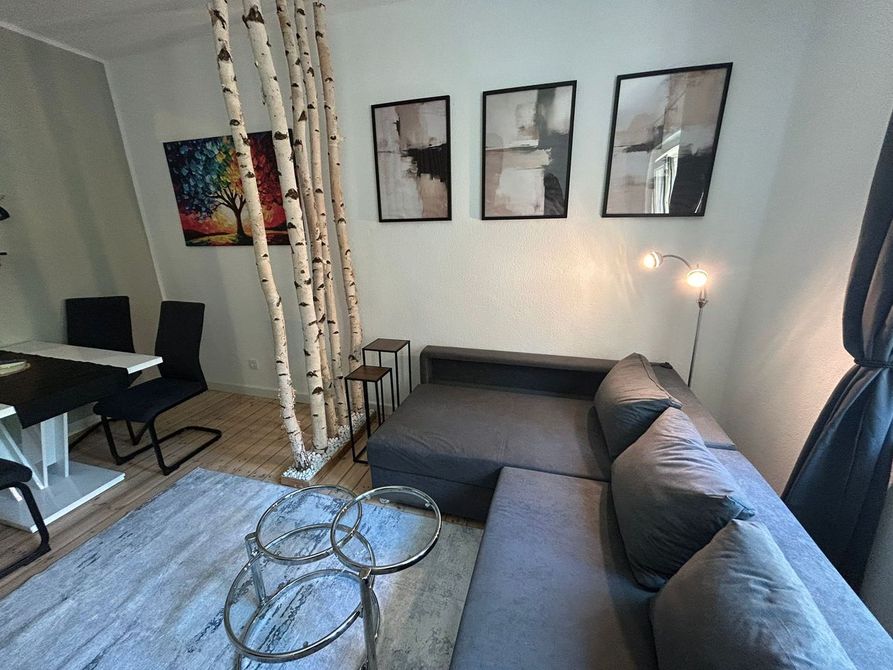 High-Quality Furnished 2-Room Apartment Overlooking Green, Quiet Courtyard – First Occupancy, Prime P-Berg Location