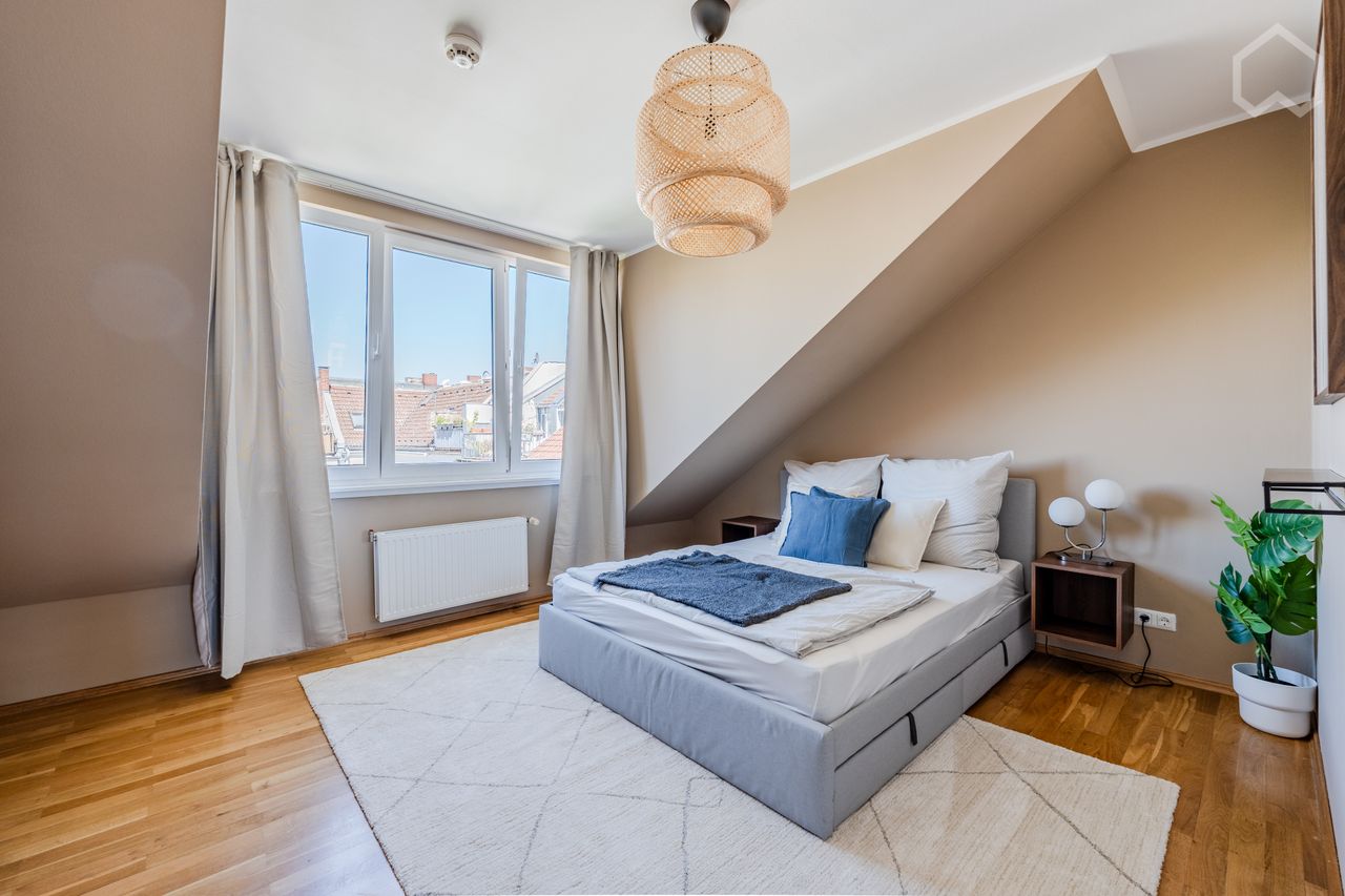 Bright Top-Floor Apartment with Spacious Terrace in Popular Wrangelkiez Neighbourhood