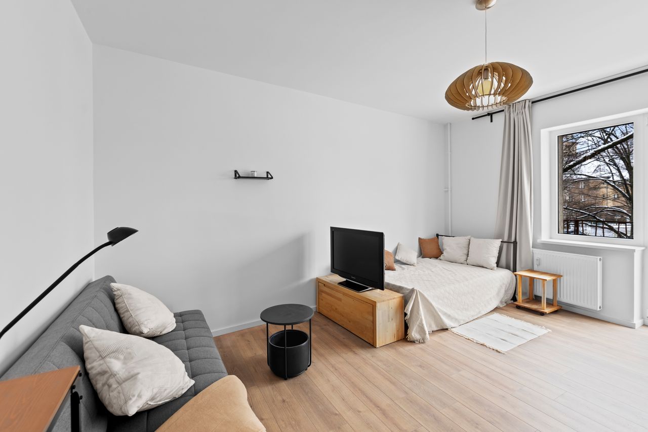 Modern Studio Apartment with Separate Kitchen in Prime Location near Tempelhofer Feld