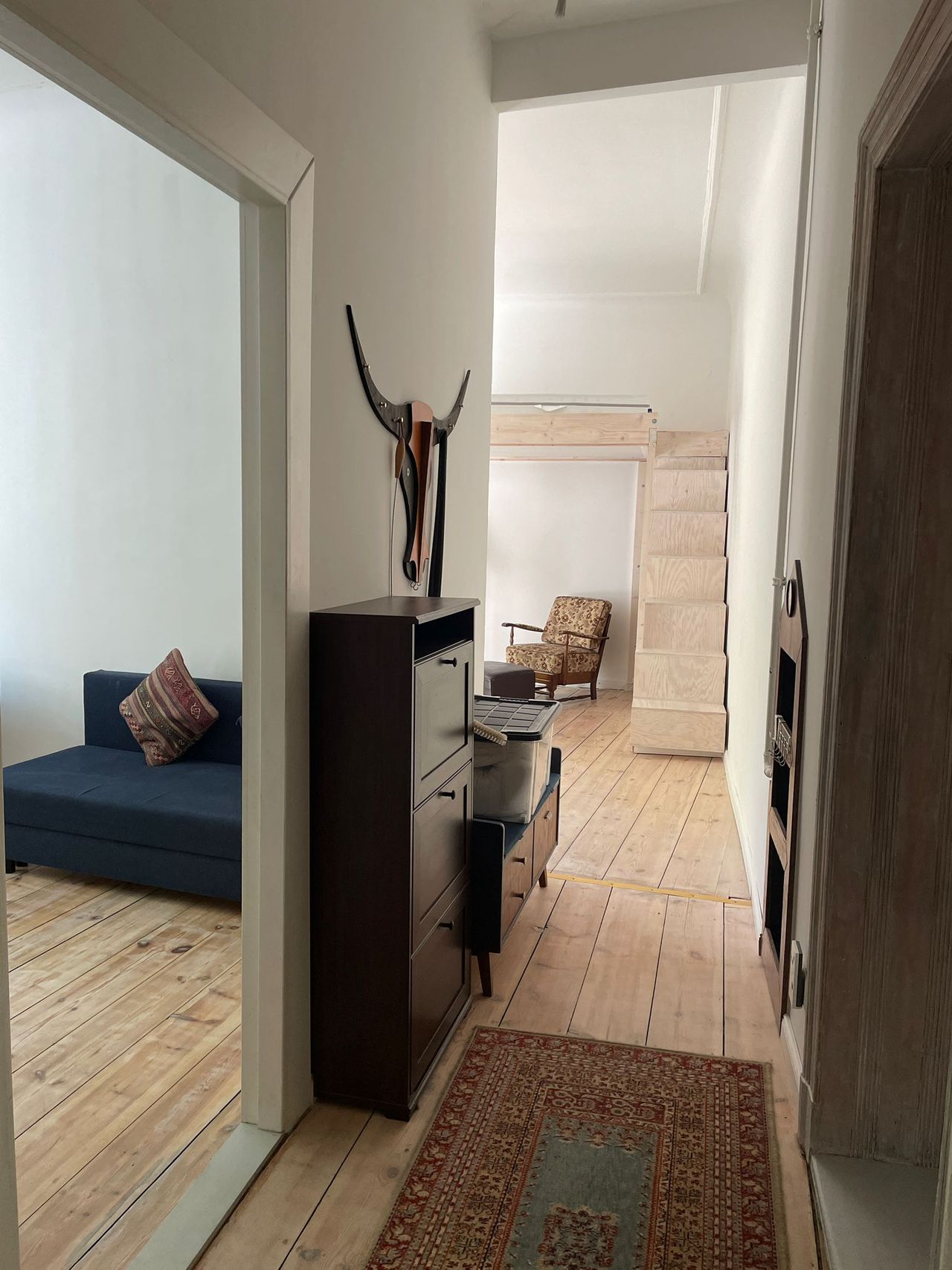 Stylish 1.5 Room Apartment with Balcony near S/U Lichtenberg