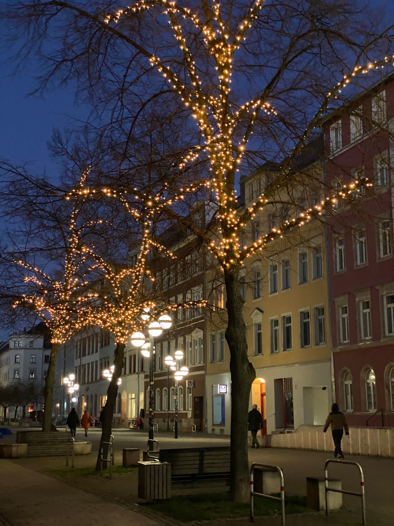 Golden flat in Chemnitz