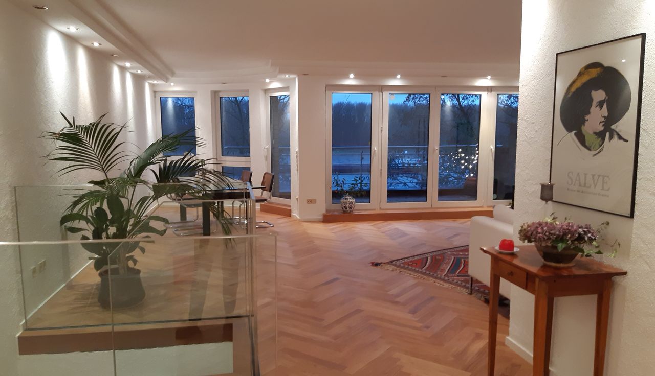 Luxurious and spacious 2 room dream apartment directly on the Rhine - Cologne