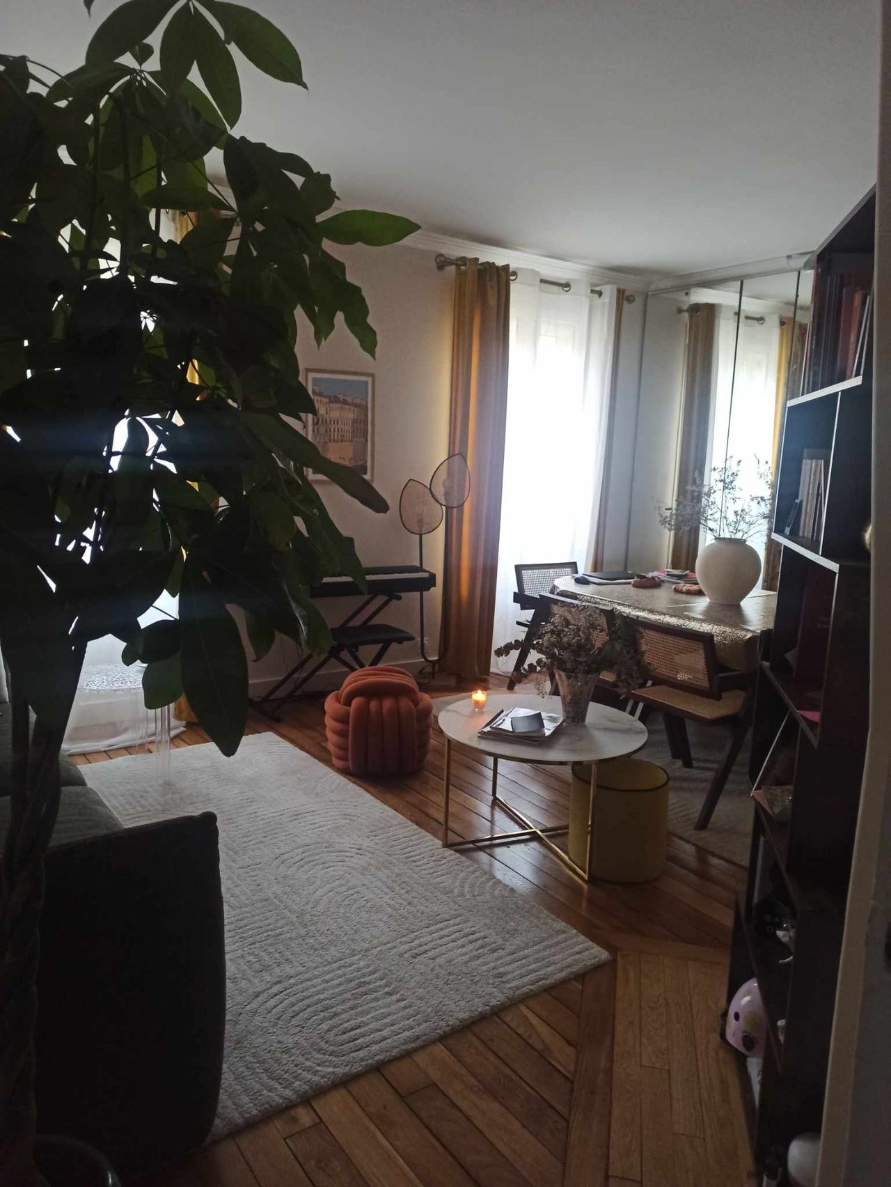 Charming bright flat with 1 separate bedroom - 5m from Paris 11ème - 43 m² - Near Nation