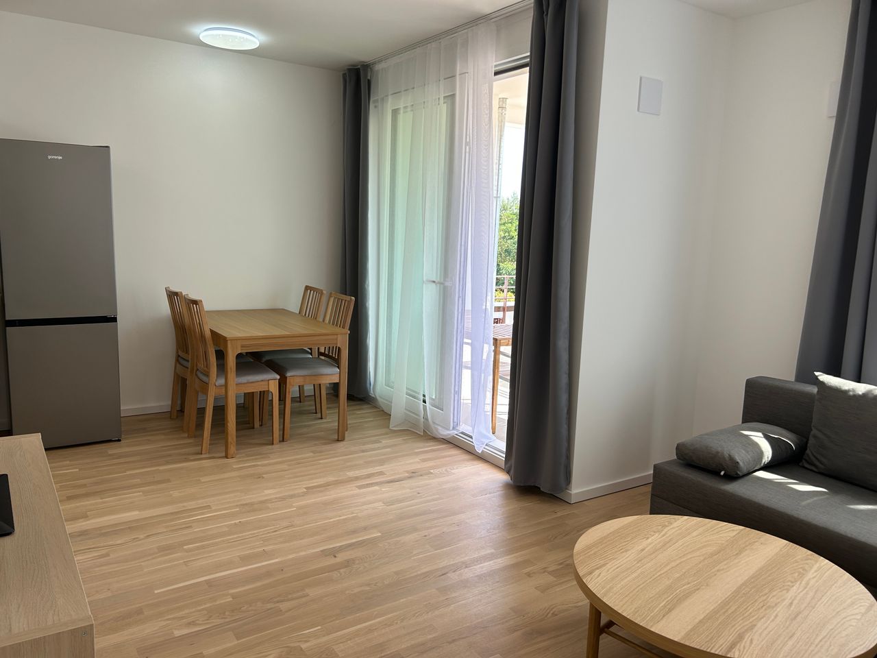 First time occupancy: Furnished 2 room new apartment in the Truderinger Forest