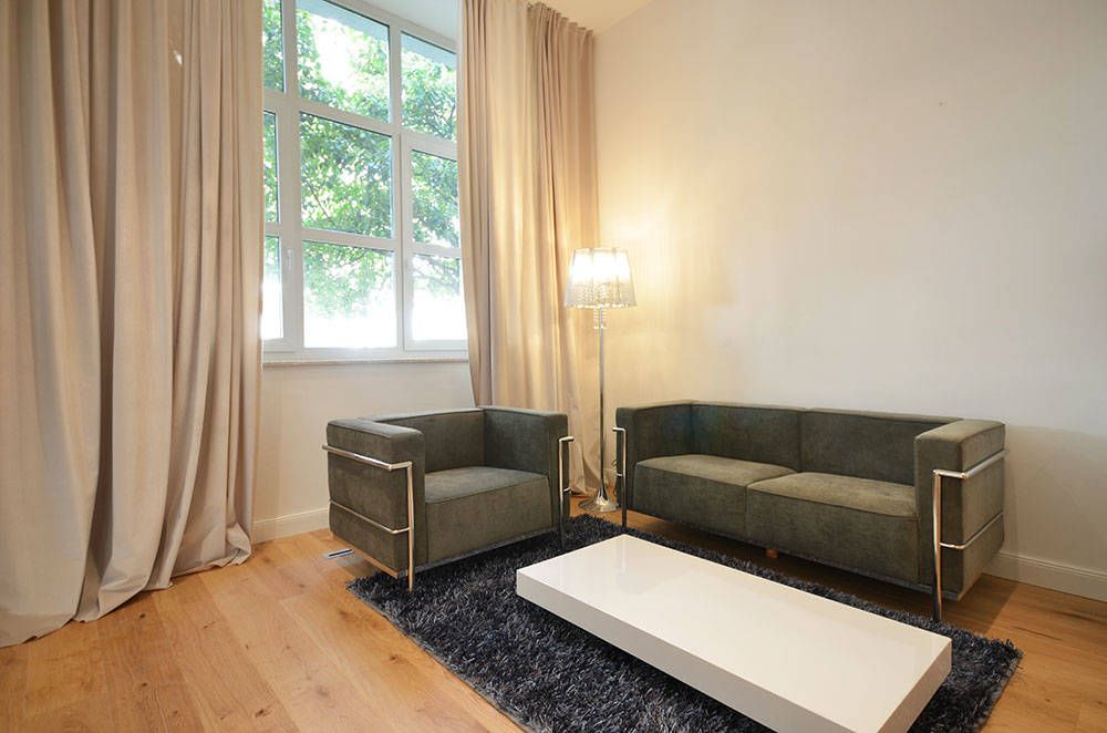 Sophisticated temporary business home with 1 bedroom in Frankfurt close to Palmengarten