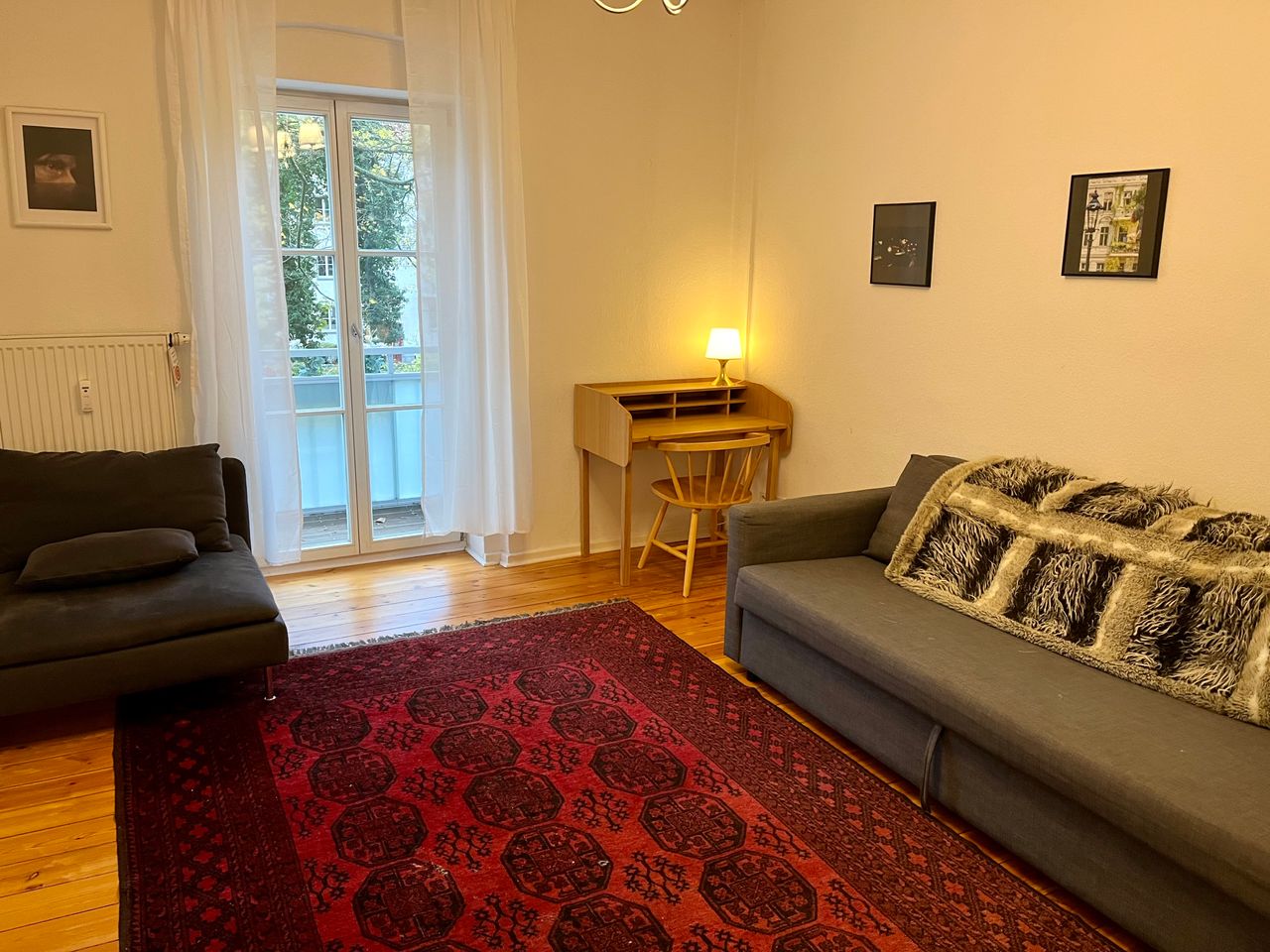 Beautiful, quiet, balcony, home office - 2bdr apt P.berg