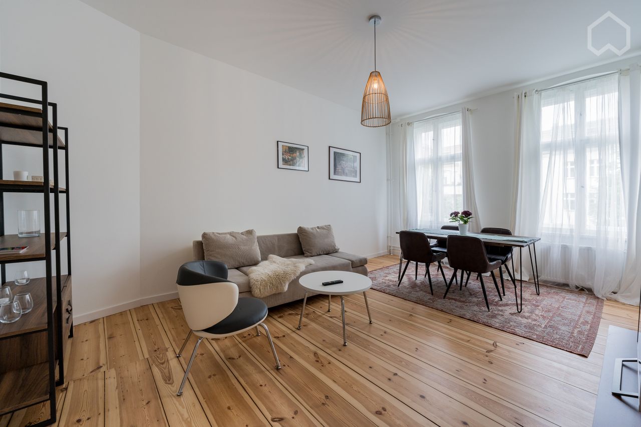 Stylish and modern furnished 2-room apartment in Berlin
