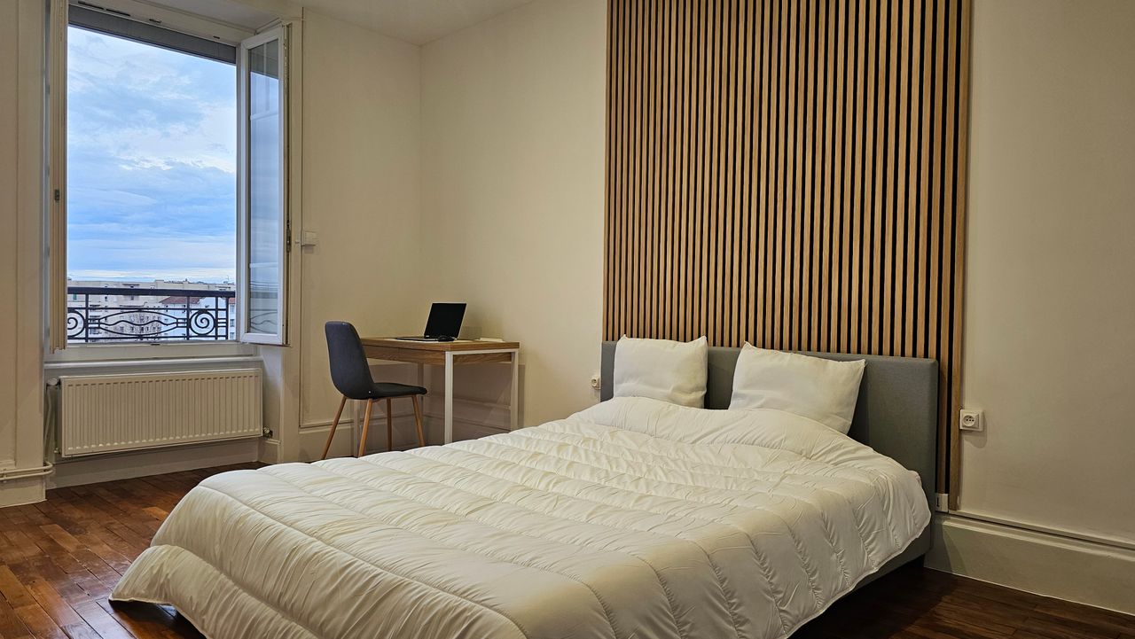 Renovated flat with balcony and nice view