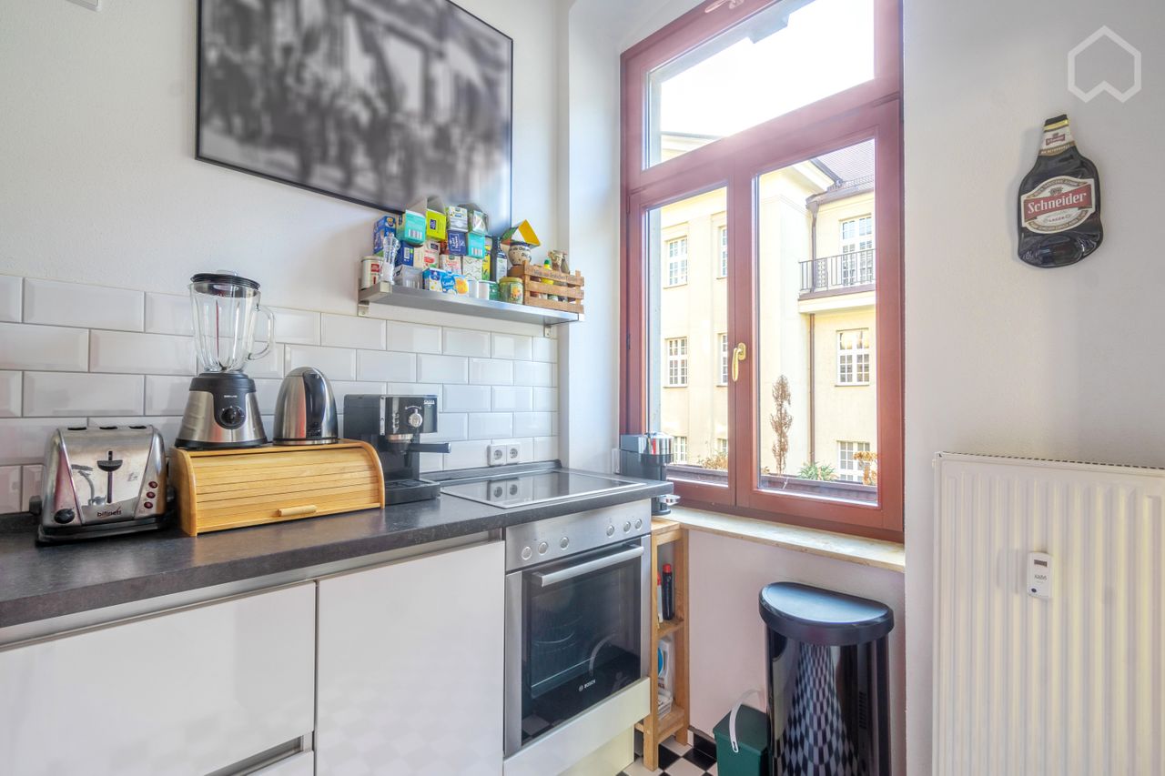Charming apartment with balcony in the hipster district of Dresden