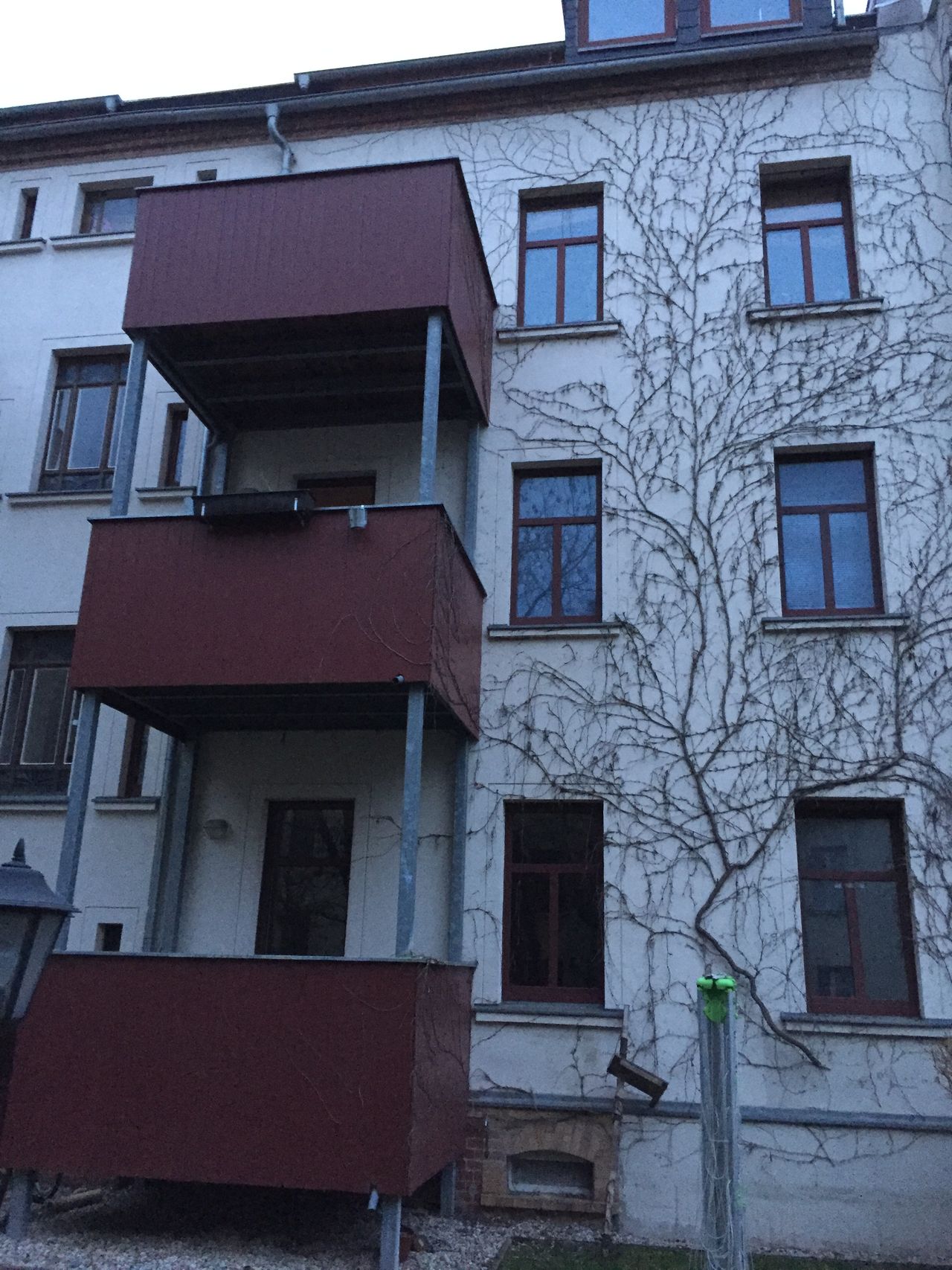 Dream in white- new 1room apartment in Leipzig-Connewitz, large balcony.