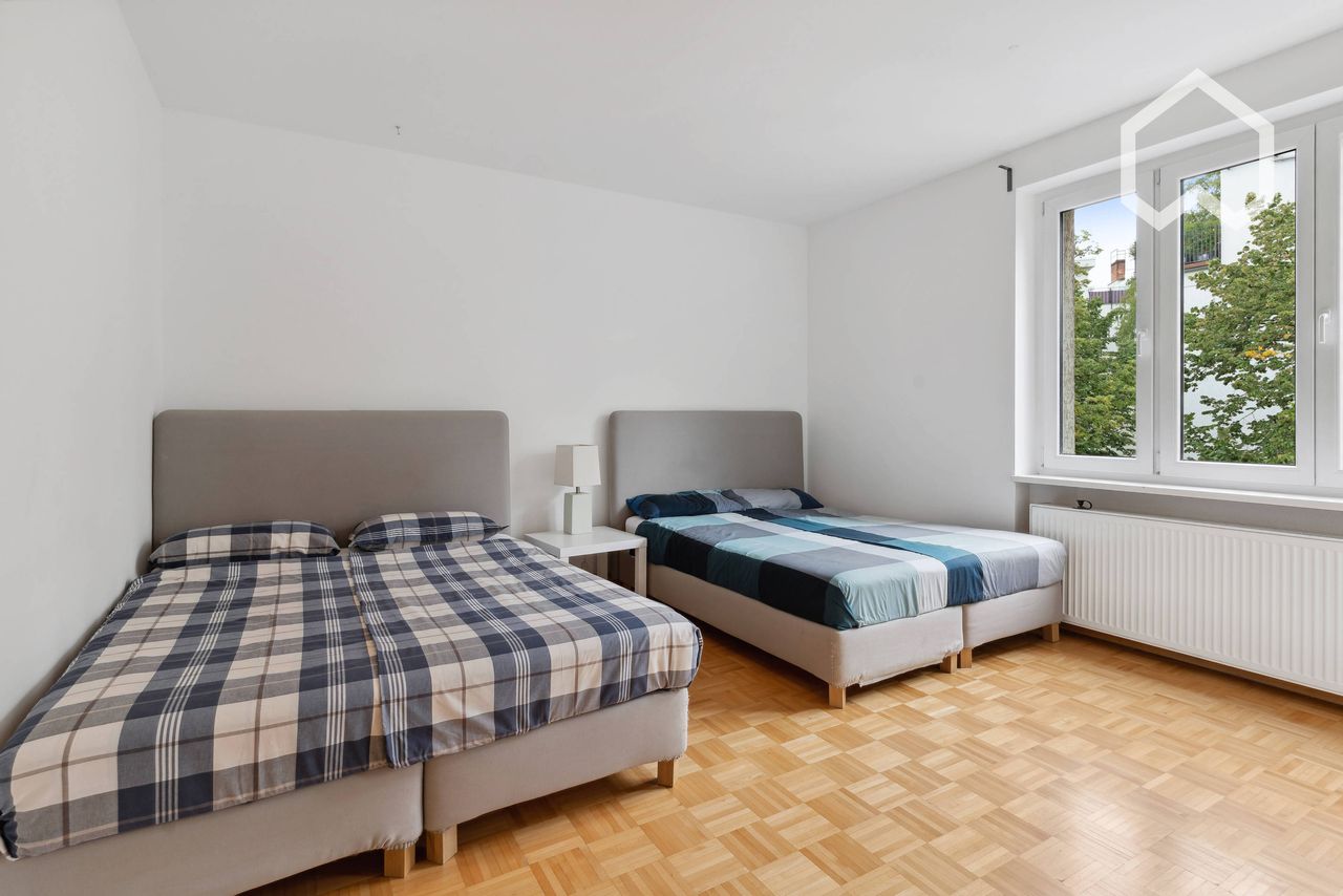 Amazing, charming 3 room flat in Steglitz with balcony