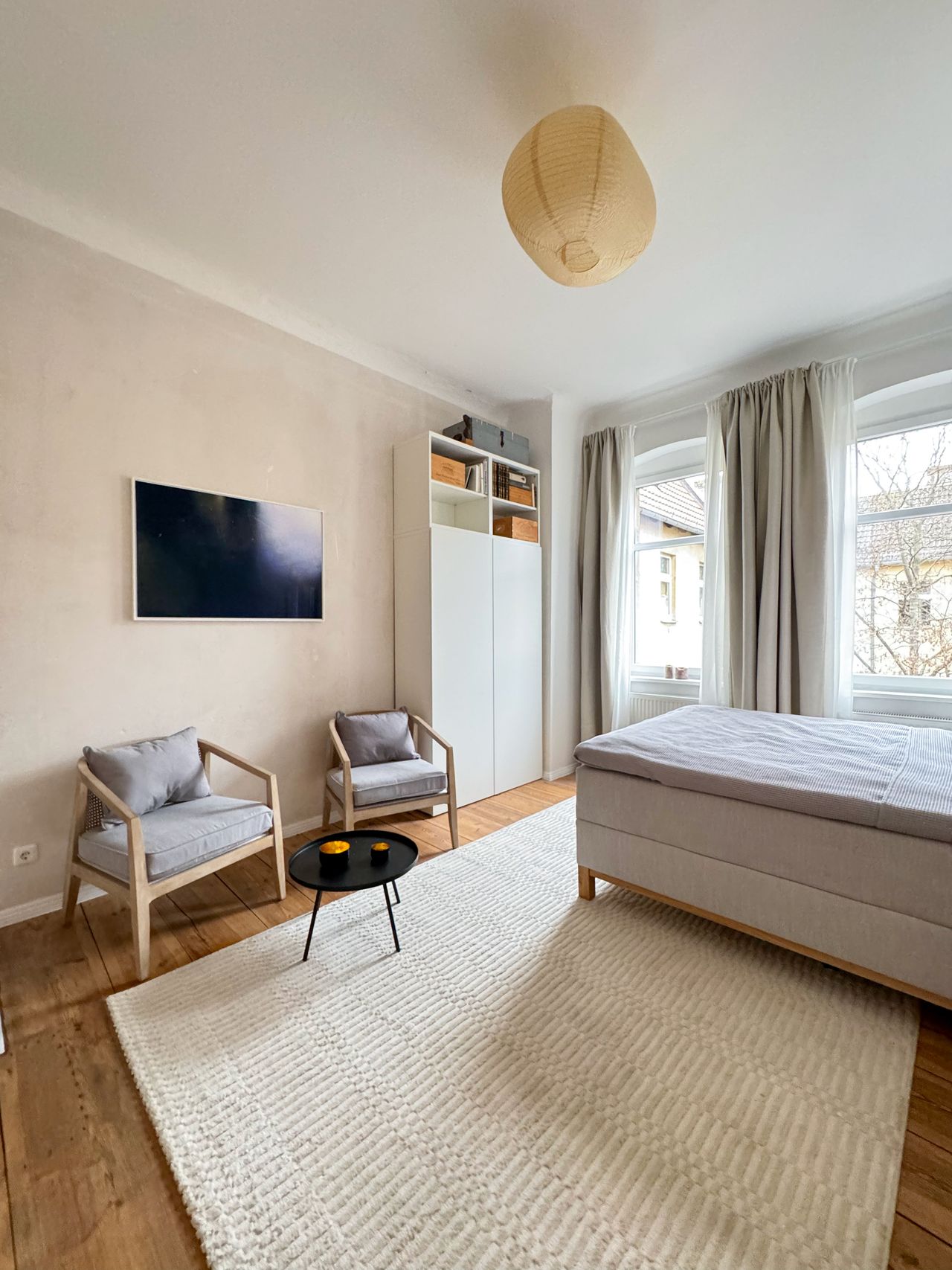 Bright & Calm Retreat: Centrally Located One-Room Apartment in the Heart of Neukölln, Berlin