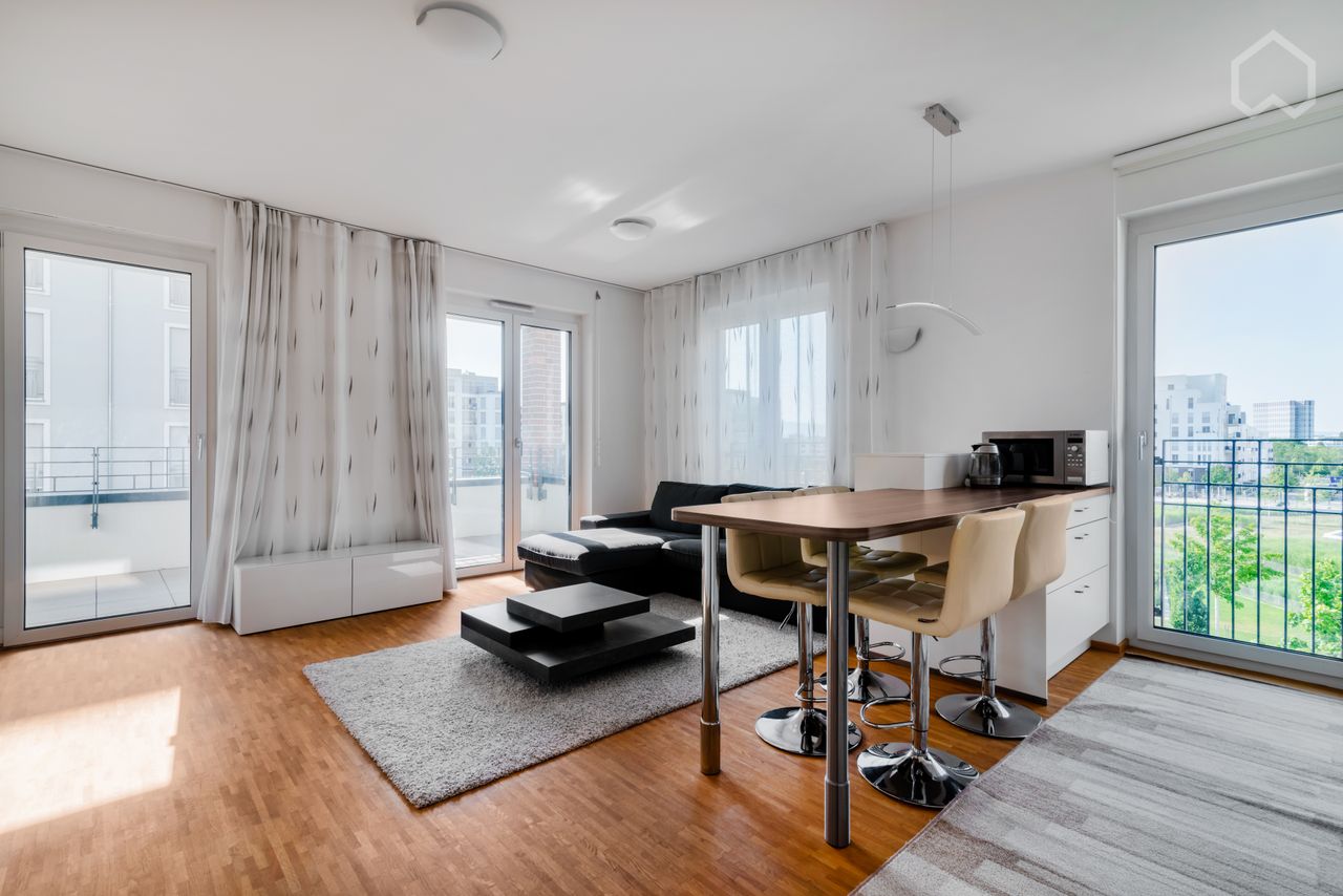 Great, Modern & Cozy Studio. 2 Rooms. Fuly Furnished. (Central Location in Frankfurt am Main)
