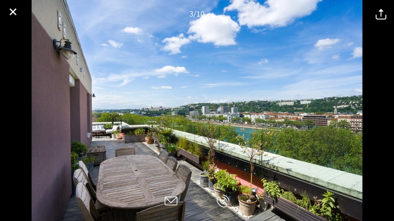 Large terrace apartment panoramic view and spa