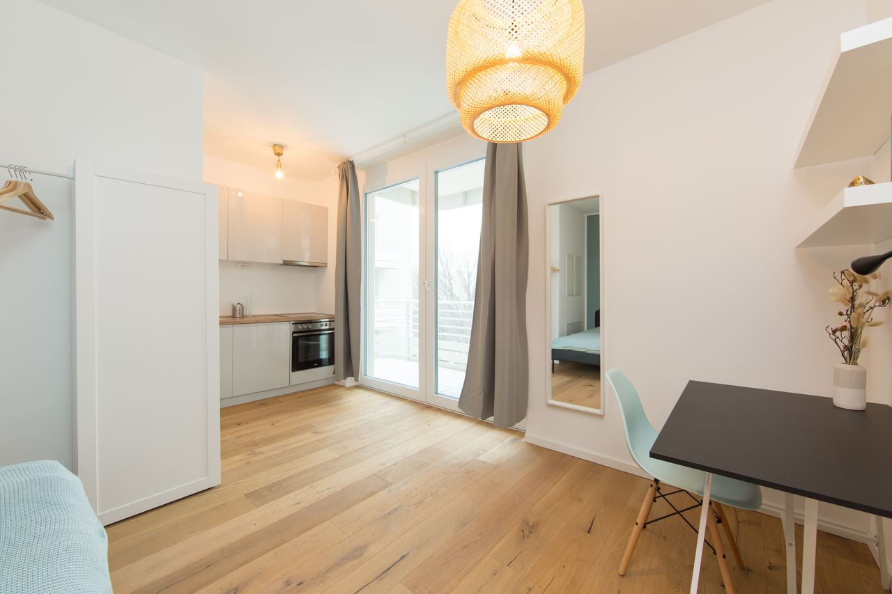 Fully Furnished Studio Apartment In Berlin - Wedding