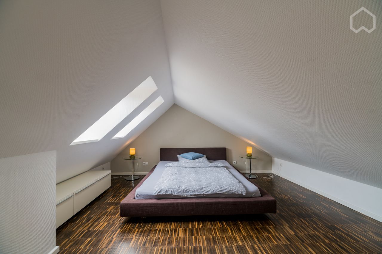 Spacious luxurious rooftop apartment with terrace in Berlin MITTE